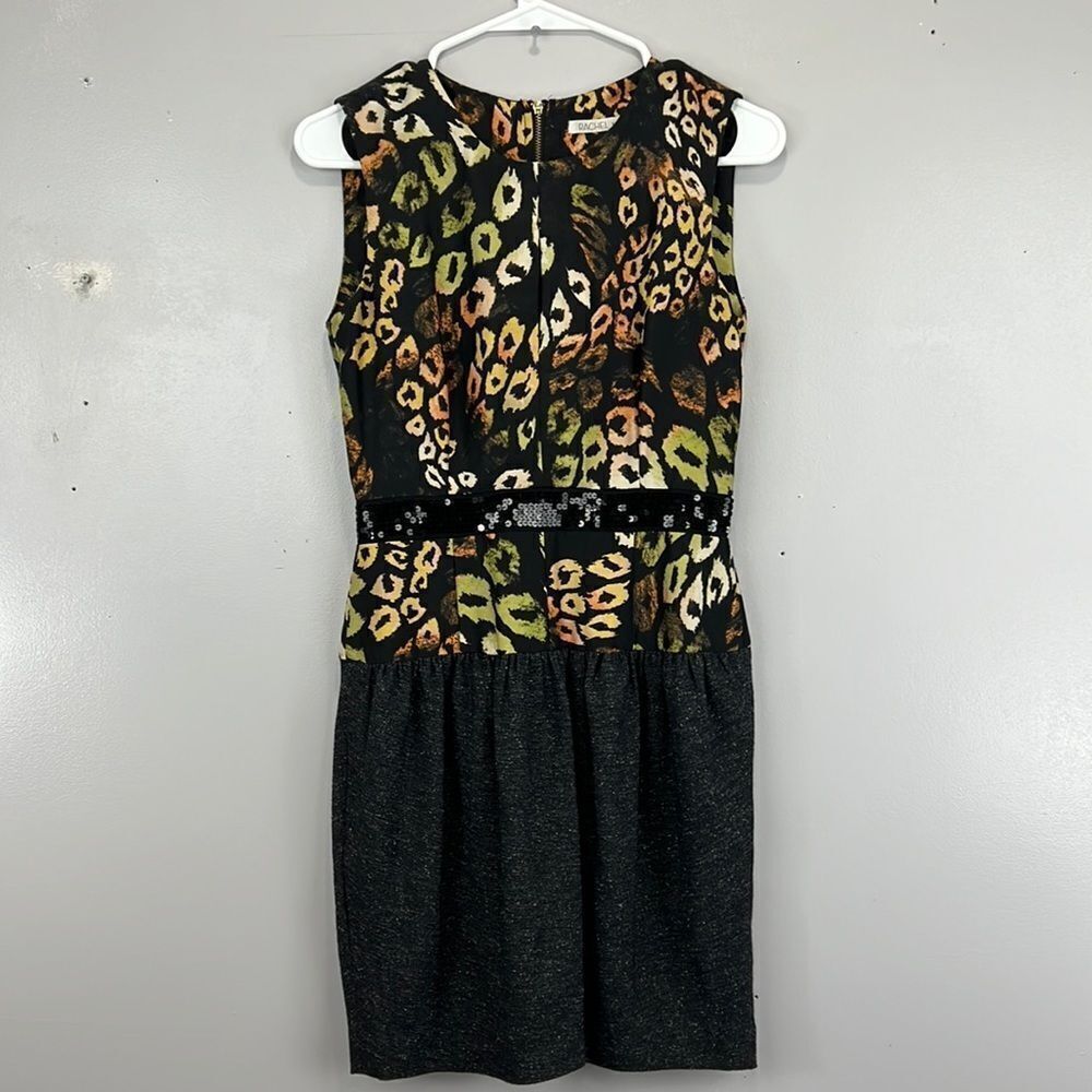 Rachel by Rachel Roy Color Block Mini Dress - Picture 1 of 8